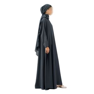 Moroccan <b>Kaftan</b> Style Women Abaya Silk Satin Floral Printed Design <b>Summer</b> Evening Modest Women's Abaya - Product Image 3