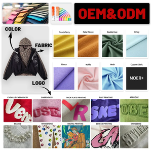 Unisex Custom Double Layer Oversized <b>Pullover</b> Hoodie 100% Polyester Eco-friendly Quick Dry Winter Fashion Breathable Fabric - Product Image 5