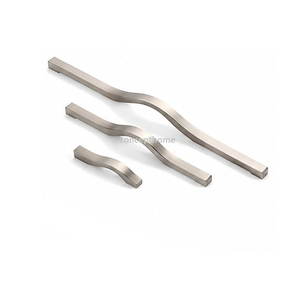 Ensemble de poignées de bar en laiton moderne pour meubles de cuisine, design durable - Product Image 3