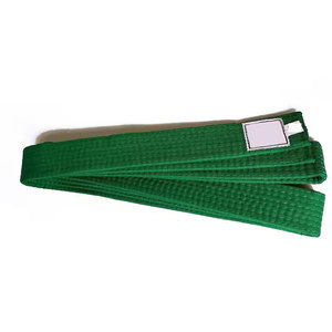 Ceintures d'arts martiaux personnalisées légères et respirantes, fabriquées en tissu de coton durable pour les écoles de karaté, la pratique et l'usage quotidien - Product Image 1