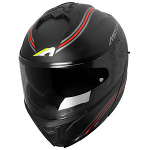 Casco Modular Abatible ASTONE HELMETS Nuevo RT7 Rocket Negro Mate de Seguridad ABS con Forro de Poliéster XS-2XL - Product Image 2
