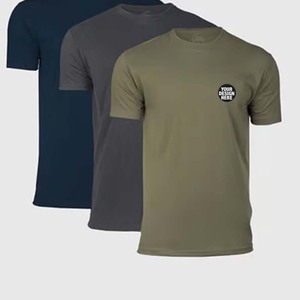 Camiseta Personalizada de Algodón/Fibra de Bambú con Etiqueta Desprendible para Impresión en Blanco Nivel 3600, Ajuste Perfecto, Antipilling, Secado Rápido - Product Image 1