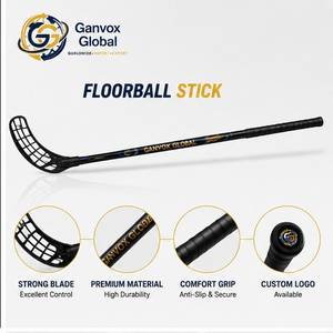 Floorball Stick <b>Roller</b> Hockey Stick Strong <b>Blade</b> Anti Slip Grip Custom Logo Training Club Use - Product Image 1