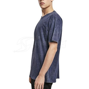 Camiseta de Verano con Lavado Ácido, Camiseta Personalizada con Lavado Ácido y Logotipo Personalizado, Camiseta de Marca Privada en Venta - Product Image 4