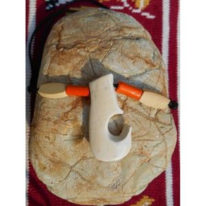 สร้อยคอกระดูกสไตล์โบฮีเมียนชนเผ่า ทำด้วยมือ ประดับคริสตัล เครื่องประดับแฟชั่น ของขวัญ - Product Image 4