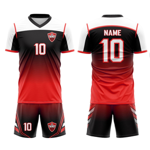 Ensemble de tenue de football vert fluo pour le sport en gros, qualité durable - Product Image 2