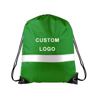 Customize Factory Price Polyester Drawstring Backpack Waterproof Yoga Sport Gift Portable Large Capacity Custom Drawstring <b>Bags</b> - Product Image 1