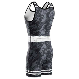 Nouveau design 2026 – Maillots de lutte pour hommes de haute qualité, respirants, séchage rapide, anti-plis, couleurs et tailles personnalisables pour l'entraînement en salle de sport - Product Image 4
