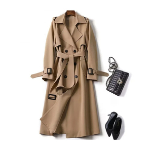 Lady Womens <b>Coat</b> Long Length Fashion Winter Outerwear Jacket Warm Ladies <b>Coat</b> Elegant Long Sleeve Button Closure Casual Cold - Product Image 1