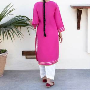 Chemise Cambric sérigraphiée 1PC pour femme - Product Image 2