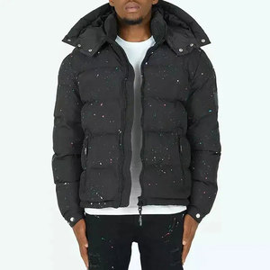 High Street Style Water-Resistant Men's Customizable <b>Lightweight</b> Winter <b>Puffer</b> <b>Jacket</b> Outdoor Custom <b>Puffer</b> <b>Jacket</b> For Men - Product Image 4