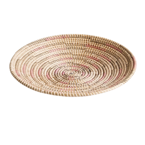 Sustainable Seagrass Tray Handcrafted Decorative Storage Basket For <b>Vanity</b> <b>Table</b> And Bathroom Organization - Product Image 2