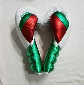 Guantes de MMA de Piel Sintética PU de Alta Calidad con Logotipo Personalizado Impreso en Serigrafía, de 10oz-14oz, para Gimnasio, con Cordones y Absorción de Humedad - Product Image 3