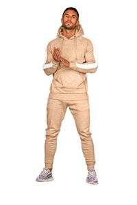 Blank High Quality Sportswear <b>Suit</b> Fitness Sportswear Men'<b>s</b> Tracksuit Training Jogging <b>Suit</b> With Side Stripe - Product Image 5