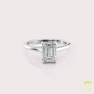 Oval Cut Moissanite Engagement <b>Ring</b> Yellow Gold Pave Diamond Solitaire <b>Ring</b> <b>Dainty</b> Bridal <b>Ring</b> Classic Four Prong Promise <b>Ring</b> - Product Image 3