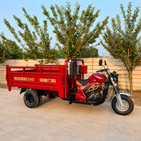 Tricycle utilitaire KASAKO 70 km/h à essence, moto cargo à carrosserie ouverte, charge utile de 400 kg pour la chaîne d'approvisionnement du marché de gros