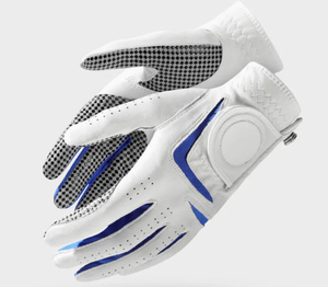 New Design Professional Golf Gloves Breathable and Comfortable Customized Printed and sheepskin Golf Gloves with Custom logo - Product Image 6