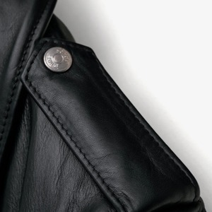 High Quality Men's Custom Motorcycle Jacket <b>Synthetic</b> <b>Leather</b> Breathable Slim Fit - Product Image 5