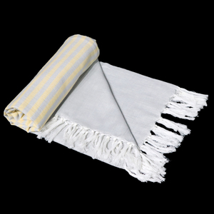 ผู้จัดจำหน่ายจากอินเดีย ผ้าขนหนูชายหาดลายทางคุณภาพดีเยี่ยม 100% ผ้าฝ้าย ซึมซับน้ำได้ดี หลายสี เหมาะสำหรับเล่นกอล์ฟและชายหาด - Product Image 6