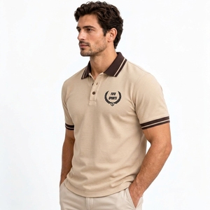 Ropa Polo Personalizada para Hombre, Tejido Transpirable de Primera Calidad, Construcción Ligera, Ajuste Suave y Cómodo, Manga Corta, Moda Casual - Product Image 3