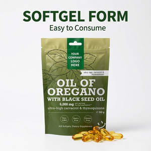 Gélules d'huile d'origan à marque privée avec huile de nigelle, fabricant de compléments alimentaires OEM ODM - Product Image 4