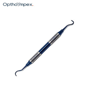 Juego de Curetas Dentales Manuales Premium, Herramientas de Acero Inoxidable con Agarre Ergonómico para Clínicas Dentales, Limpieza Dental, Cuidado Bucal - Product Image 2