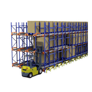 Sistem Rak Shuttle Radio Otomatis 2 Arah untuk Gudang, Penyimpanan Baja, Sistem Rak Pallet Shuttle Drive-in Tugas Berat - Product Image 1