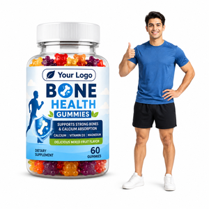 Gomitas de Calcio, Vitamina D3 y Magnesio, Masticables, con Sabor a Frutas, en un Práctico Formato de Envase - Product Image 1