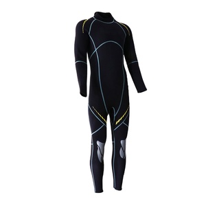 Traje de Baño de Neopreno de una Pieza de Color Sólido con Cuello Alto para Hombre, Venta Directa de Fábrica, Hecho a Medida para Talla de Adulto - Product Image 6