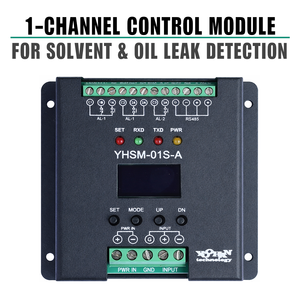 Módulo de Control de Detección de Fugas de 1 Canal para Solventes y Aceites |   RS-485 Modbus |   Sistema de Alarma Industrial para Derrames de Líquidos |   Clasificación IP65 | - Product Image 3