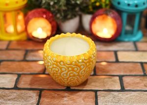Macetas Colgantes de Arcilla Morada Estilo Bohemio, para Interior y Exterior, Diseño Chic y Moderno para Hogar y Jardín - Product Image 2