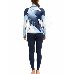 Vêtement de base pour femme de haute qualité, extensible et léger, avec un tissu doux au toucher, idéal pour l'entraînement en salle de sport et les activités sportives. - Product Image 4
