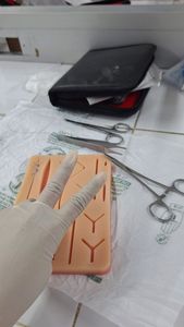 Professional High Quality Stainless Steel <b>Suture</b> <b>Kit</b> for Medical Students Custom Surgical Tools CE Certification ISO13485 - Product Image 2
