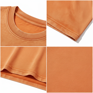 Camisetas de Manga Corta para Hombre, Cuello Redondo, Secado Rápido, Tejido Ecológico, Corte Regular, Algodón/Poliéster, Logotipo Personalizado OEM - Product Image 5