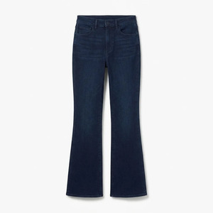Jeans évasés personnalisés pour femmes, jeans en denim brodés sur mesure pour femmes, jeans taille haute pour boutiques - Product Image 4