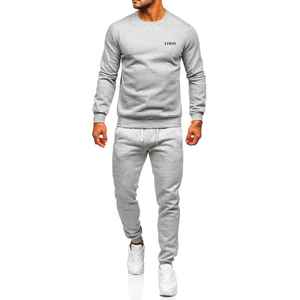 Conjunto Deportivo para Hombre, Chaqueta y Pantalones con Cierre Completo, Ropa Deportiva para Correr, Gimnasio, Entrenamiento, Casual, Corte Regular - Product Image 1
