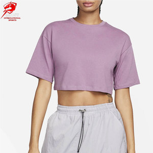 Stylish Lightweight <b>Women</b> Crop <b>Shirts</b> Casual Tops With Modern Fit <b>For</b> Summer Daily Wear <b>Beach</b> Trips Shopping And Leisure Outfit - Product Image 1