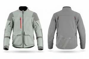 Streetwear Outdoor Waterproof Softshell Biker Jacket Windproof Utility Coat Multi Pocket Durable Riding Wear Custom Logo Jacket - Product Image 2