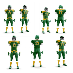 Meilleures ventes Uniformes de football américain pour hommes Vente en gros Uniformes de football américain pour jeunes Uniformes de football américain bon marché - Product Image 2