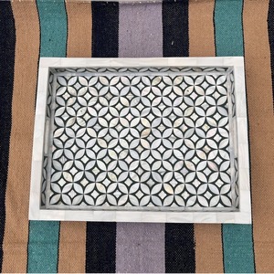 Elegant Bone Inlay Storage Tray for Jewelry Makeup and <b>Accessories</b> - Product Image 4