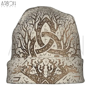 High Quality Sublimation Printed Urban Techwear Streetwear Good Supplier With Own Logo Print Newest Solid Casual Unisex <b>Beanies</b> - Product Image 5