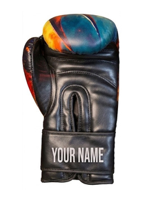Guantes de Boxeo de Cuero Vacuno con Logotipo Personalizado, Guantes de Entrenamiento con Cierre de Velcro, Equipo de Artes Marciales para Adultos - Product Image 5