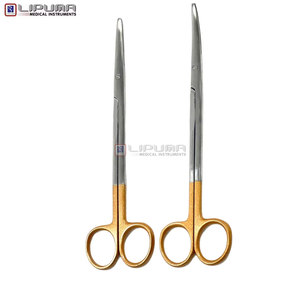 Tijeras Metzenbaum Manuales de Grado Quirúrgico MOL 2, Instrumento de Disección Veterinaria de Precisión con Acabado STR y CVD, 7 Pulgadas - Product Image 4
