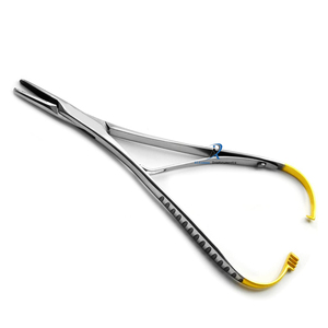 Portaagujas Mathieu TC, Instrumento Quirúrgico Dental Manual, Mordazas de Carburo de Tungsteno, Certificado CE, Diseño Ergonómico para Precisión - Product Image 4