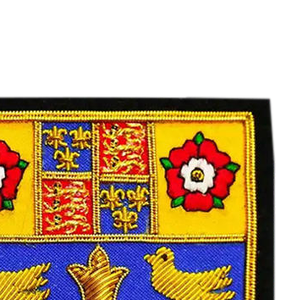 Insignias y hombreras bordadas a mano estilo vintage 2026, decoraciones de cuentas bordadas con hilo de alambre de alta calidad - Product Image 4