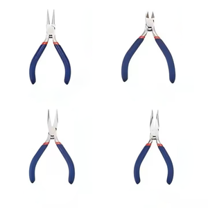 Juego de Herramientas para Extensiones de Cabello de Alta Calidad, Fáciles de Usar, con Logotipo Personalizado, Mango Azul, Multifunción - Product Image 4