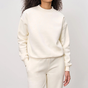 Women's Custom Printed Anti-Pilling Fleece Pullover Sweatshirt <b>Mock</b> <b>Neck</b> Casual Workout <b>Tops</b> Breathable Eco-Friendly Front - Product Image 6