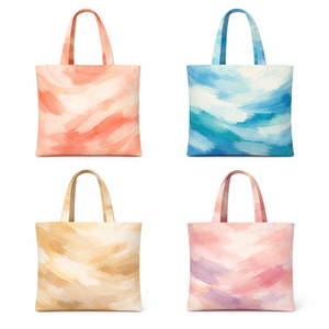Wholesale Printed Packaging Small <b>Large</b> Cotton Canvas Tote <b>Bag</b> Custom Cotton Tote <b>Bags</b> with Custom Printed logo - Product Image 1