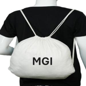 Sac à dos de sport et de plage pour homme 23L avec cordon de serrage, doublure en coton biologique, imperméable, séchage rapide, recyclable, réutilisable, écologique, avec logo personnalisé - Product Image 5