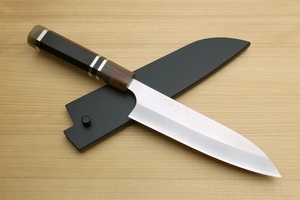 Couteau de chef utilitaire artisanal en acier inoxydable avec étui en cuir, pour la survie en plein air, le camping, la cuisine, la découpe de viande, couteaux de cuisine - Product Image 5